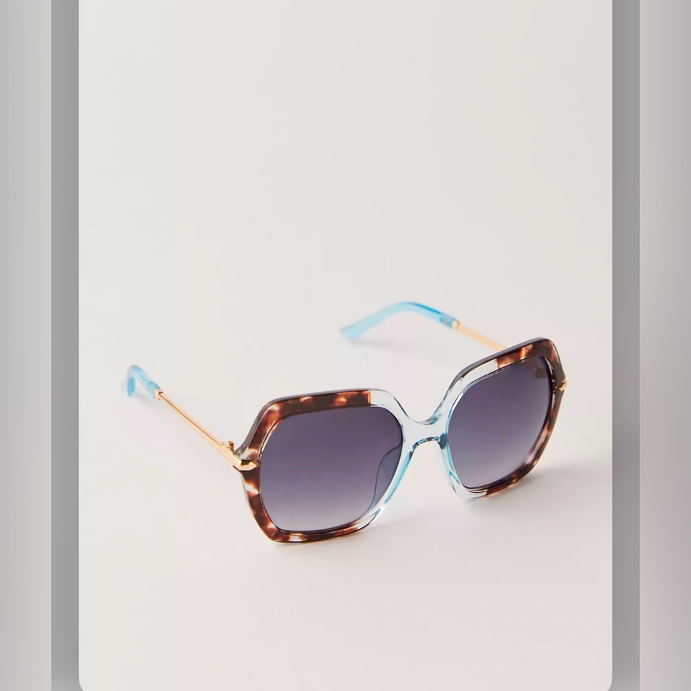 Free People polly Oversized square Sunglasses - Picture 5 of 14
